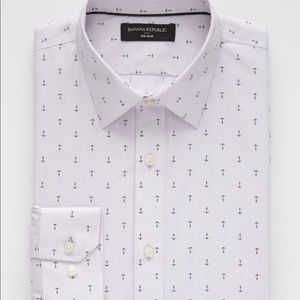 Banana Republic Anchor No Iron Shirt - Men’s XL